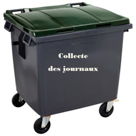Collecte de journaux pour association parents d'élèves
