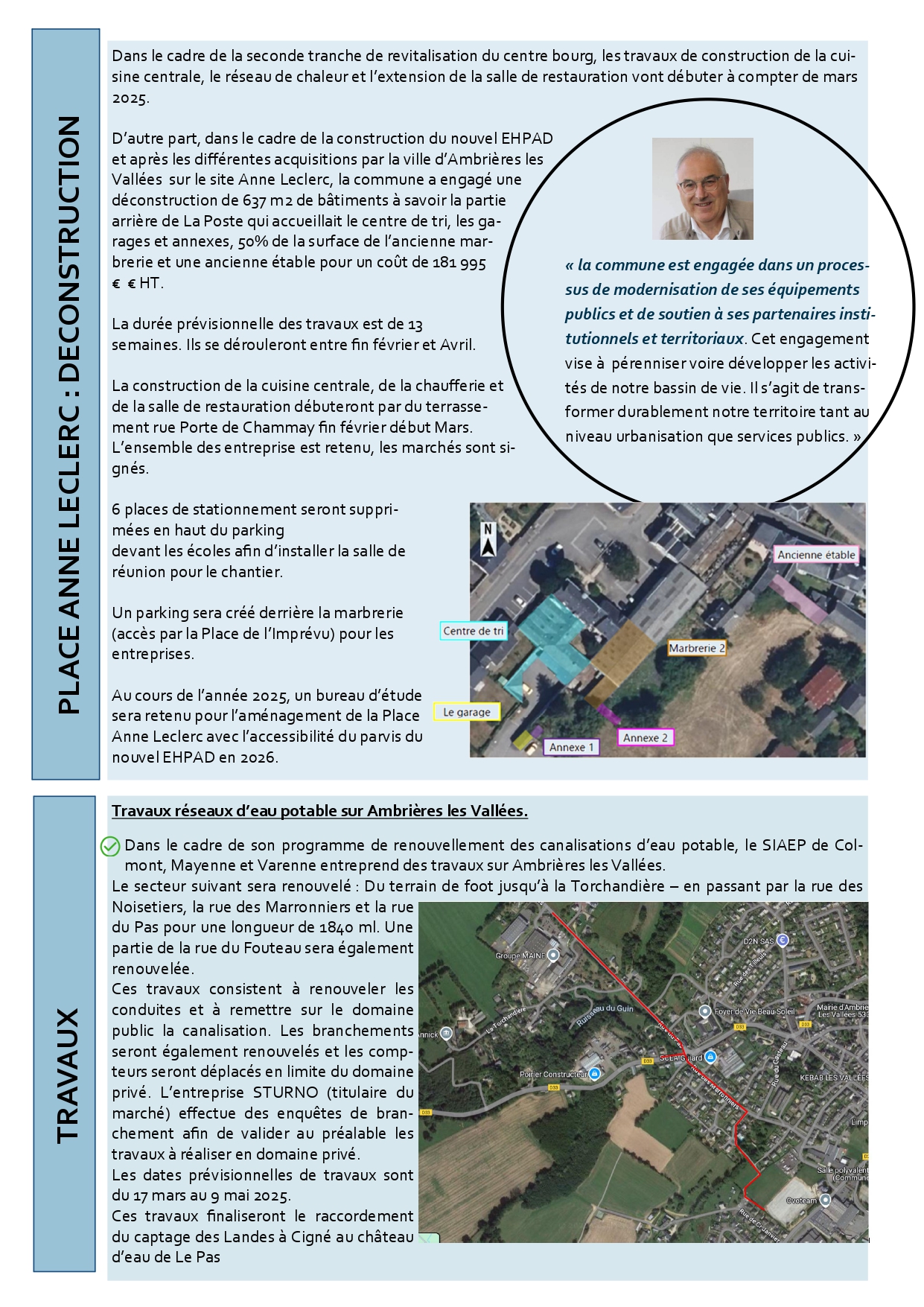 échos janvier 2
